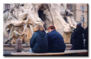 Sarah & David In Rome